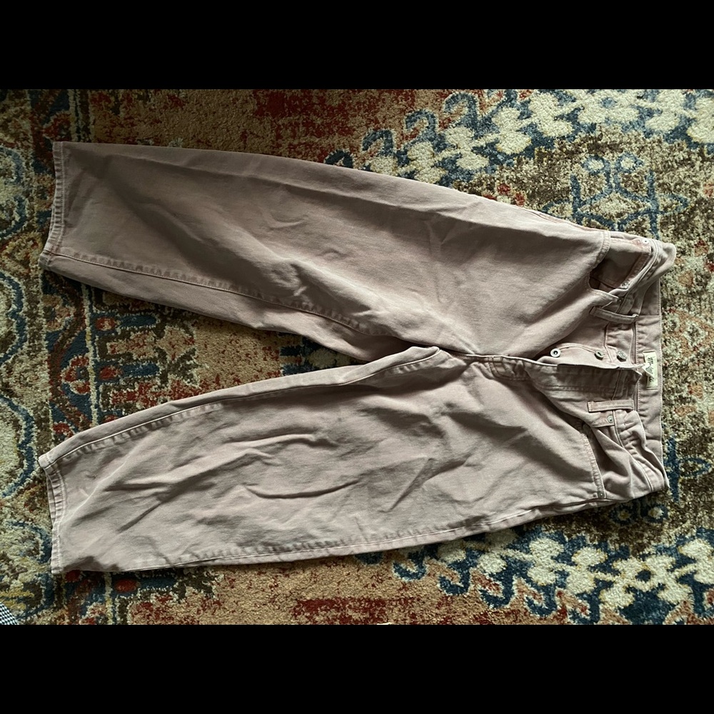 Madewell Balloon Jeans - size 30 - Pink